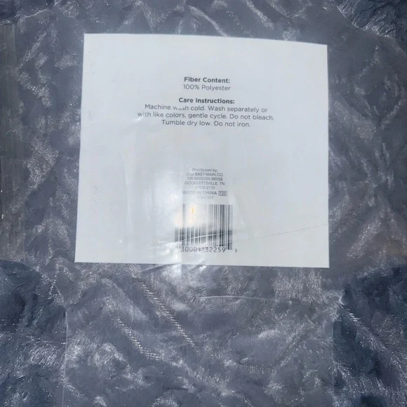 NWT NEW Comfort Bay Super Soft Blue Blueish Gray Cozy Throw Blanket Home Decor - Picture 2 of 3